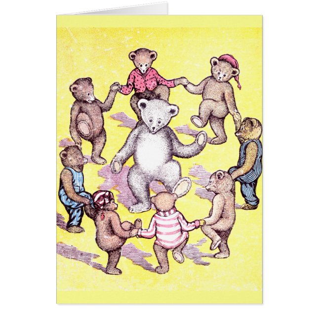 Teddy Bears spelen rond de Rosie (Voorkant)