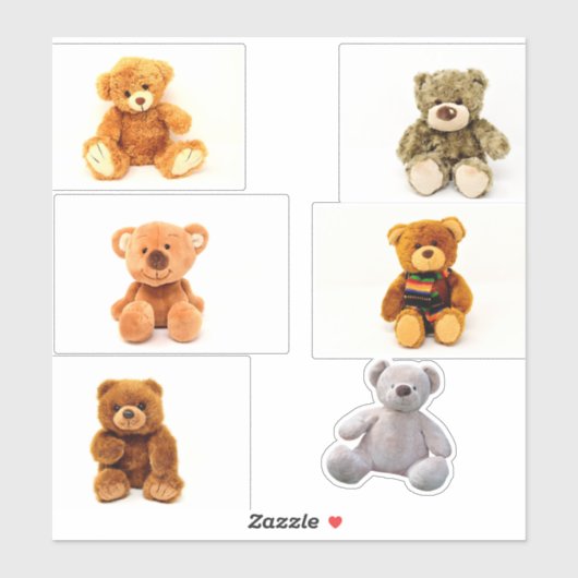 Teddy Bears Sticker (Vel)
