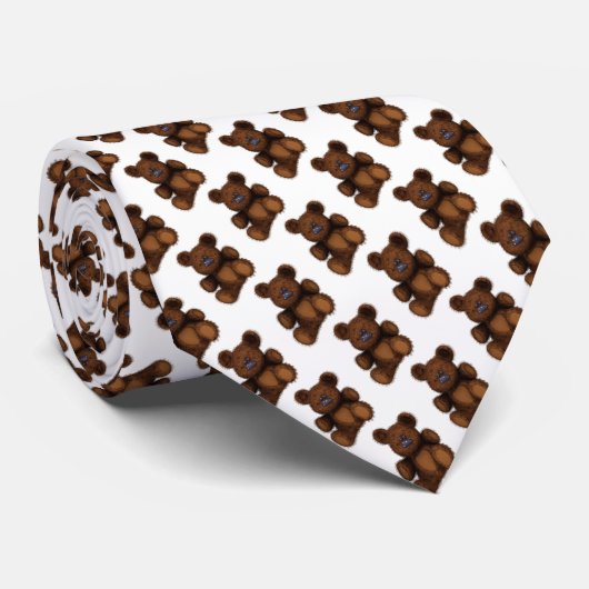 Teddy Bears Stropdas (Opgerold)