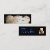 Teddy Bears Teacher I Profile Card - Mini Visitekaartje (Voorkant / Achterkant)