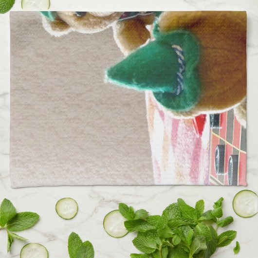 Teddy Bears Theedoek (Gevouwen)