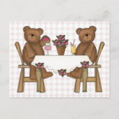 Teddy Bear's Time for Lemonade Briefkaart (Voorkant)
