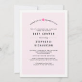 Teddy Bears Twin Meisjes Baby shower Kaart (Achterkant)