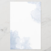 Teddy Bears Waar waren ze Baby shower-spelkaart? Flyer (Achterkant)