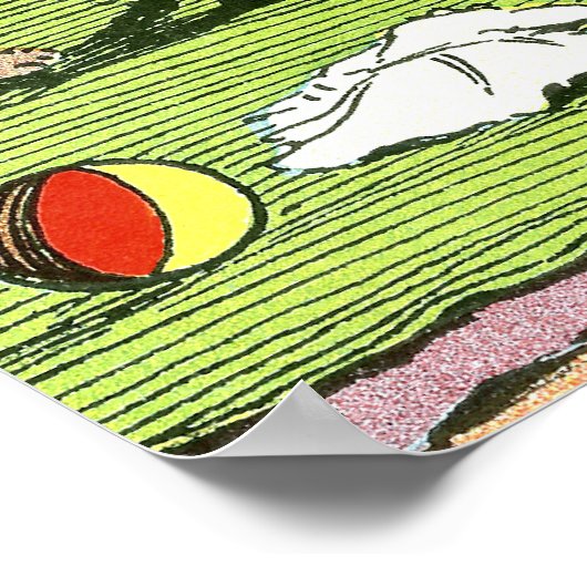 Teddy Bears Waltz met Dolls Poster (Hoek)