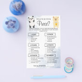 Teddy Bears Wat is er in je paardenschoenenkaart? Flyer (Enkel)