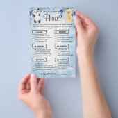 Teddy Bears Wat is er op je telefoon Shower game c Flyer (Hand)