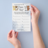 Teddy Bears Wat zit er in de luidere douche? Flyer (Hand)