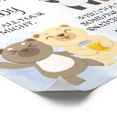 Teddy Bears zeggen niet dat de Baby-game-show een  Poster (Hoek)