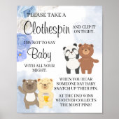 Teddy Bears zeggen niet dat de Baby-game-show een  Poster (Voorkant)