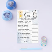 Teddy Bears Zoek de gamekaart van het gastBaby sho Flyer (Enkel)