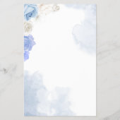 Teddy Bears zou ze liever baby showers spelkaart h Flyer (Achterkant)