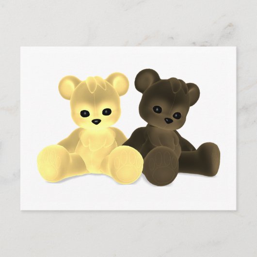 Teddy Bearz Briefkaart (Voorkant)