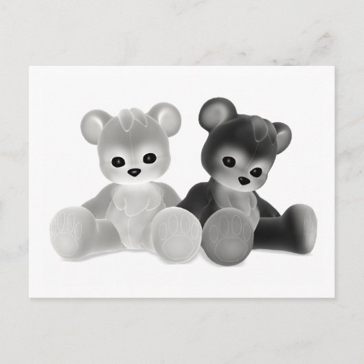 Teddy Bearz Briefkaart (Voorkant)