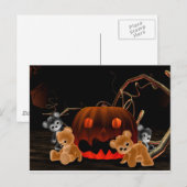Teddy Bearz Halloween Briefkaart (Voorkant / Achterkant)