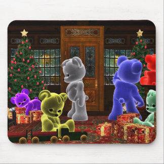 Teddy Bearz Kerstmis Mousepad Muismat