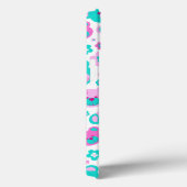 Teddy beenbloemen roze aqua ipad Case-Mate iPhone case (Achterkant / Rechts)