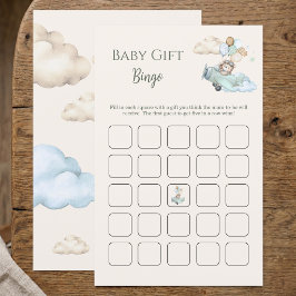 Teddy Beer Baby Cadeau Bingo Baby Shower Spel