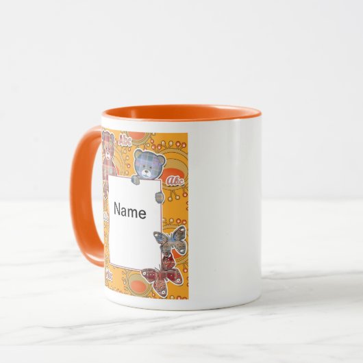 Teddy beer, baby mok (Voorkant links)