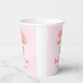 Teddy beer baby shower papieren bekers (Rechts)