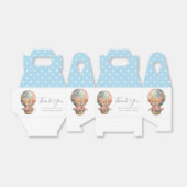 Teddy beer Balloon Favor Box Bedankdoosjes (Uitgevouwen)