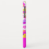 Teddy-beer bloemen genaamd roze geel Case-Mate iPhone case (Achterkant/links)