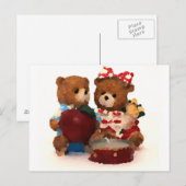 Teddy beer briefkaart (Voorkant / Achterkant)