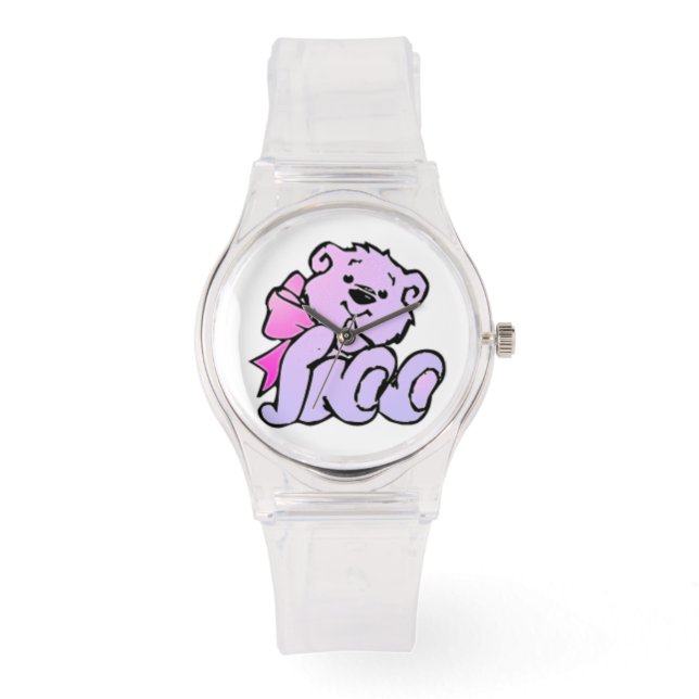 Teddy beer dameshorloge, te koop! horloge (Voorkant)