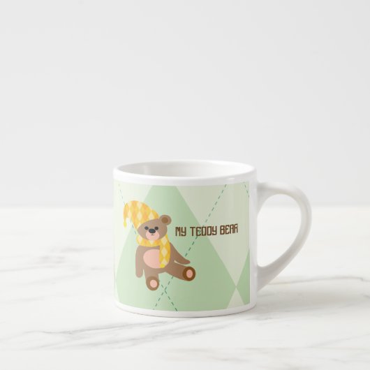 Teddy beer espresso kop (Rechts)