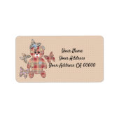 Teddy beer etiket (Voorkant)