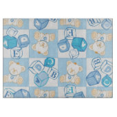 Teddy beer gecontroleerd patroon snijplank (Voorkant)