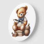 Teddy beer grote klok (Hoek)