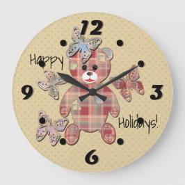 Teddy beer grote klok