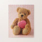Teddy beer i luv u legpuzzel (Verticaal)