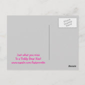 Teddy beer knuffels Briefkaart (Achterkant)