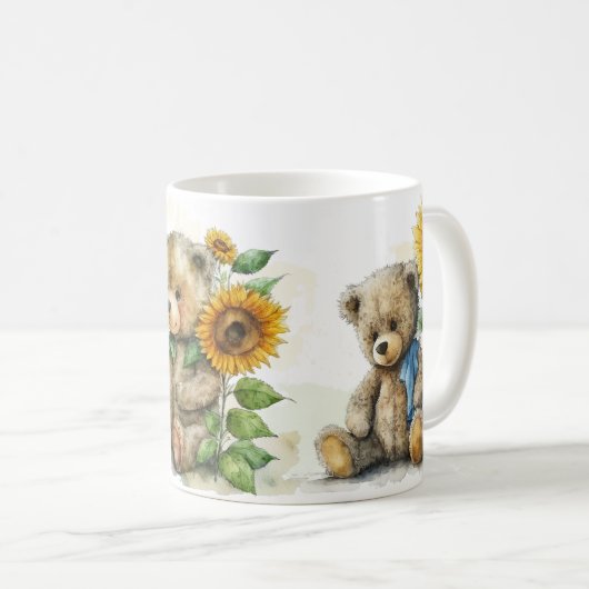 Teddy beer koffiemok (Voorkant rechts)