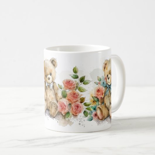 Teddy beer koffiemok (Voorkant rechts)