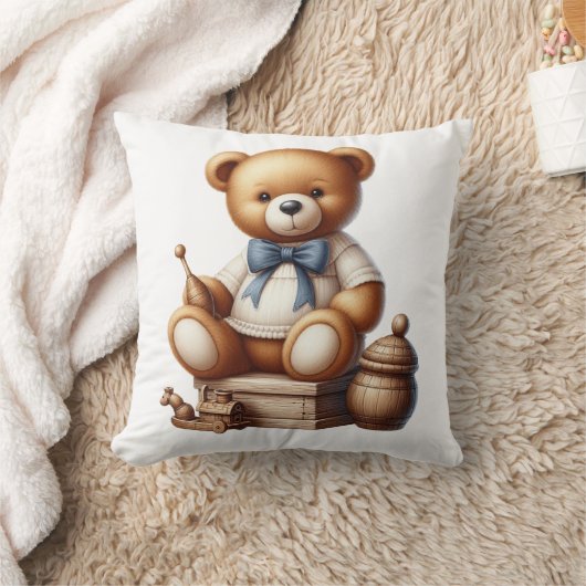 Teddy beer kussen (Deken)