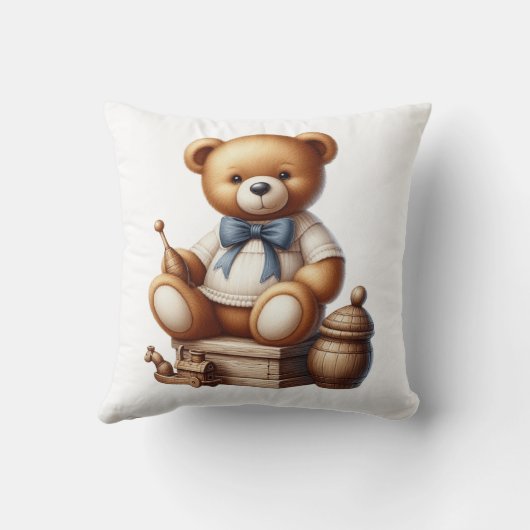 Teddy beer kussen (Achterkant)