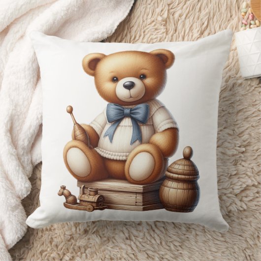 Teddy beer kussen (Deken)