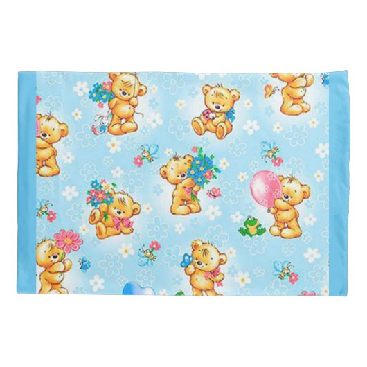 Teddy beer kussensloop (Achterkant)