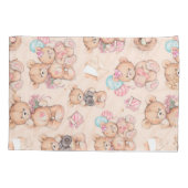 Teddy beer kussensloop (Achterkant)