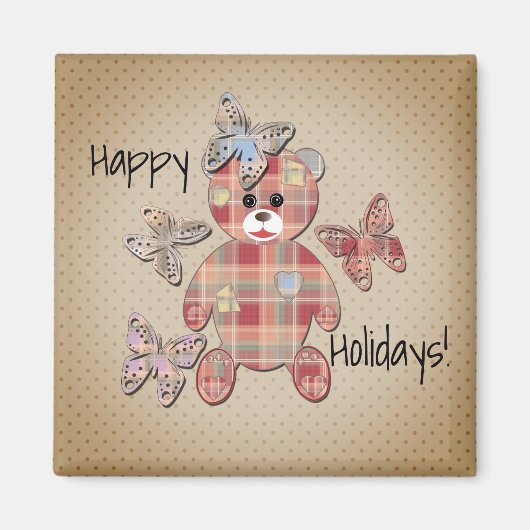 Teddy beer magneet (Voorkant)