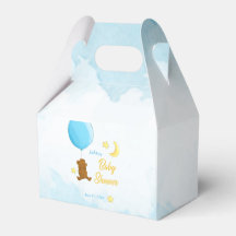 Teddy beer met ballonbaby shower