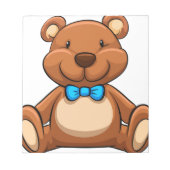 Teddy beer notitieblok (Voorkant)