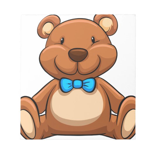 Teddy beer notitieblok (Voorkant)