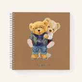 Teddy beer notitieboek (Voorkant)