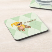 Teddy beer onderzetter (Linkerzijde)