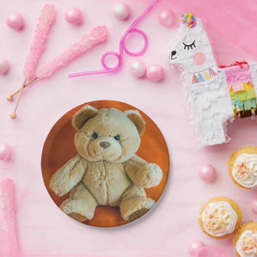 Teddy beer paper bord (Feest)