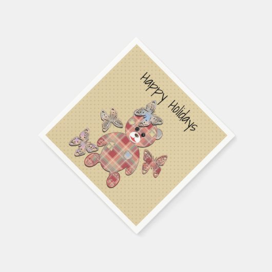 Teddy beer servet (Hoek)